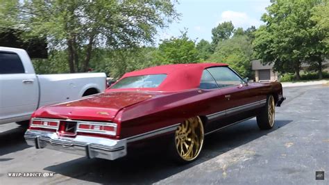 Brandywine 1974 Chevy Caprice Vert On Gold 26s Needs Supercharged Lt4 Pampering Autoevolution