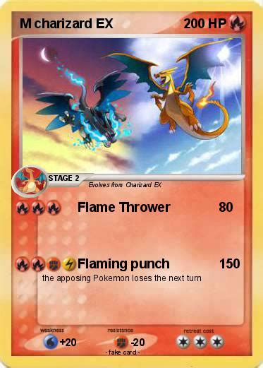 Pokémon M Charizard Ex 473 473 Flame Thrower My Pokemon Card