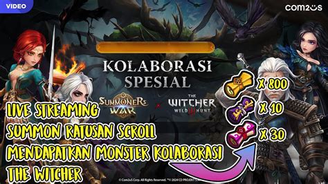 Live Streaming Summoners War Summon Ratusan Scroll Mencari Monster