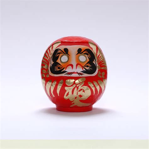 Classic Red Daruma Doll Unique Japan