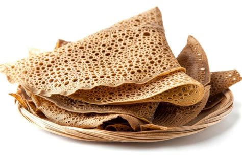 Premium Photo | Flavorful Ethiopian Injera Dish Isolated On Transparent ...