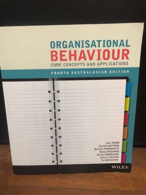 Murdoch Textbook Organisational Behaviour Hobbies Toys Books