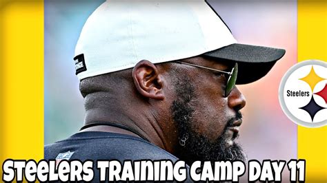 Offense Dominates 7 Shots Pittsburgh Steelers Training Camp Day 11