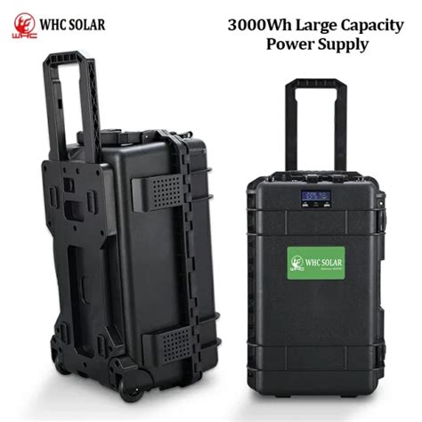 Whc Solar Portable Generator Best W Power Station