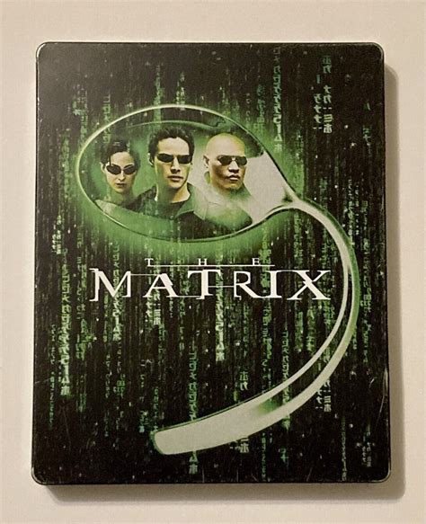 The Matrix 4k Ultra Hd Uhd Blu Ray Steelbook Oop Out Of Print Keanu