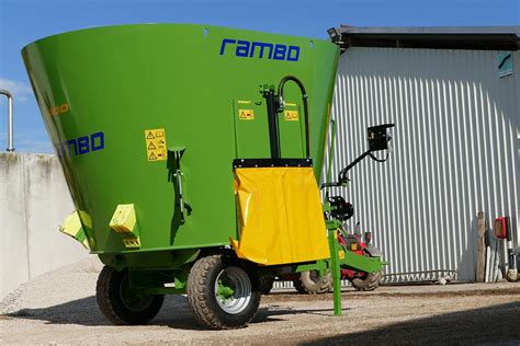 Gezogene Vertikale Rambo Futtermischwagen Faresin Industrien