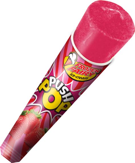 Push Pops Strawberry Ice Cream Bay