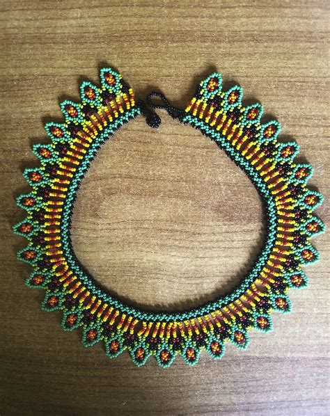 Handmade Colombian Necklace Embera Tribe Ebay