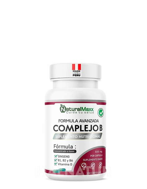 Complejo B 100 Capsulas Naturalmaxx