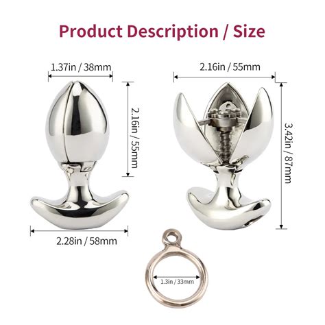 Locking Butt Plug Toy Anal Plug With Lock Banana Cleaner