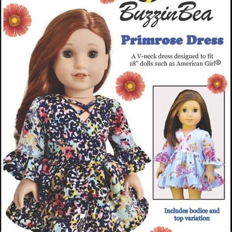 Tiered Dress For 18 Inch Dolls Such As American Girl ® Etsy