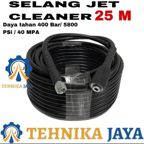 Jual Selang Jet Cleaner 25M 25 Meter High Pressure Hose Merk H L