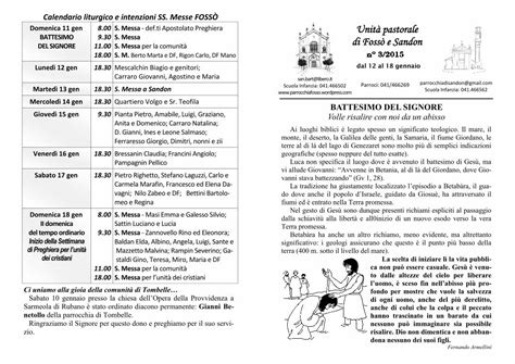 Pdf Calendario Liturgico E Intenzioni Ss Messe Foss S