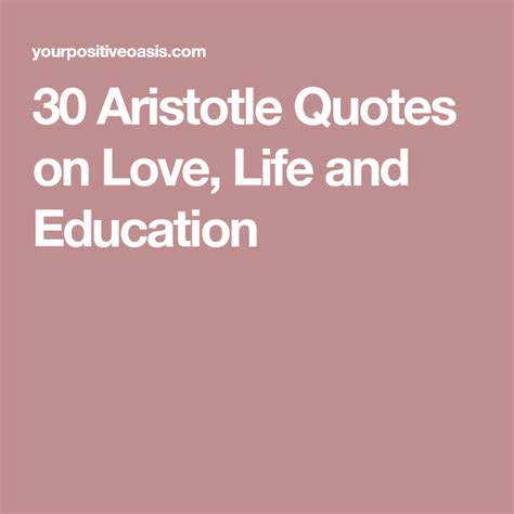 Aristotle Quotes On Love - ShortQuotes.cc