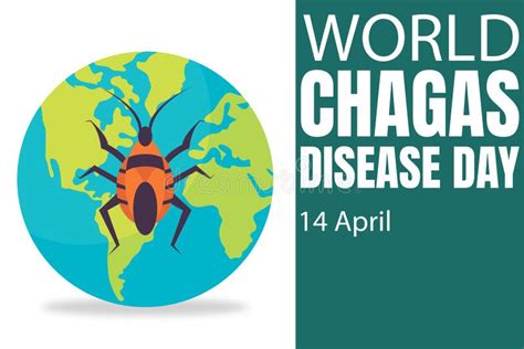 World Chagas Disease Day April Stock Illustration Illustration Of