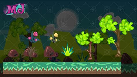 2d Vector Game Background 7 Gamedev Market