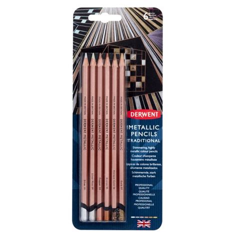 Derwent Metallic Pencils Pencils Derwent