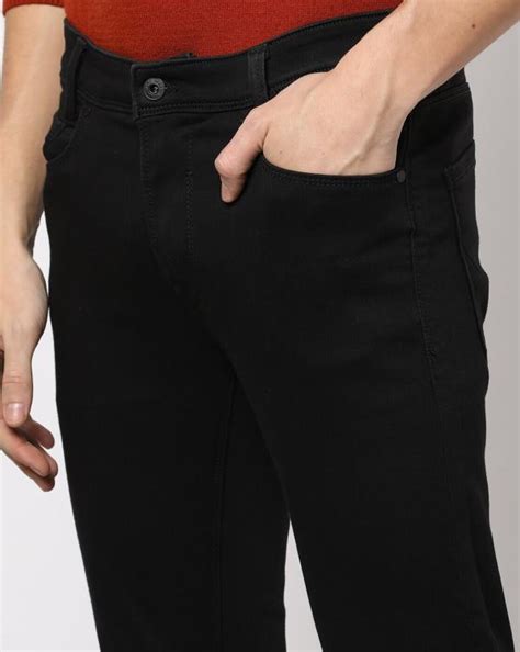 Mid Rise Jeans With Insert Pockets Jiomart