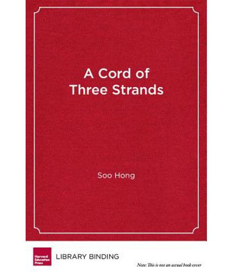 A Cord of Three Strands: Buy A Cord of Three Strands Online at Low ...