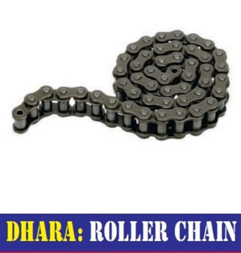 Mild Steel Roller Chains For Automobile Industry Thickness 6 Mm At