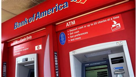 How To Deposit Money At A Bank Of America Atm Youtube