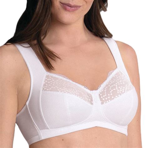 Soutien gorge confort sans armatures à pois Orely blanc Anita