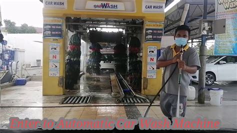 Mesin Cucian Kereta Automotik Automatic Car Wash Machine Pandangan