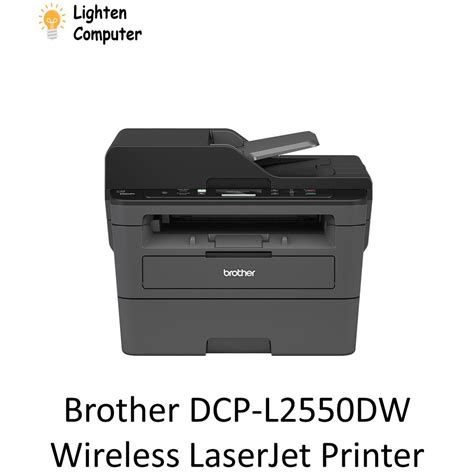 Brother Dcp L2550dw Wireless All In One Mono Laser Printer Home Office