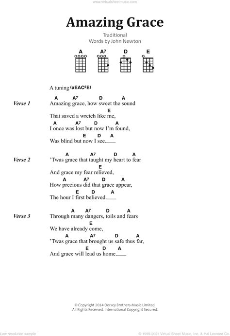 Harmonica Tabs In C Amazing Grace