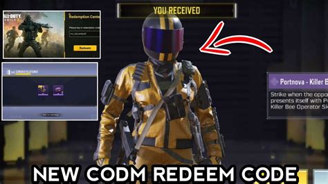 Working Redeem Code Codm 2022 Call Of Duty Mobile Redeem Code Codm