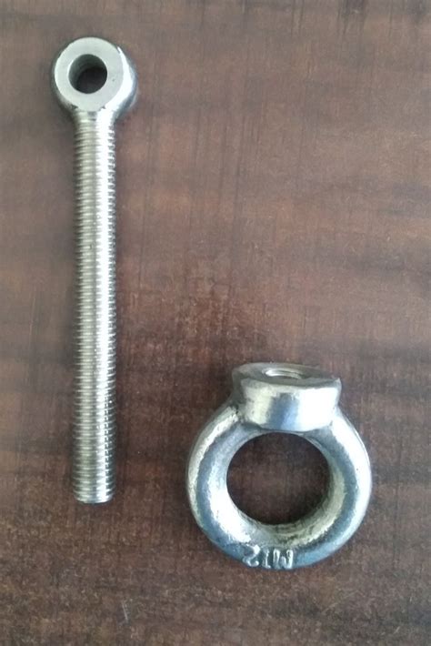 Stainless Steel Full Thread M12 I Nuteye Nut M12 I Bolteye Bolt For