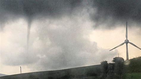 Tornadoes Caught On Camera Across Two Counties In Wales Bbc News