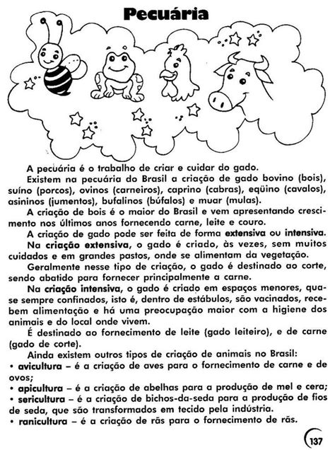 12 Atividades sobre a Pecuária para Imprimir Online Cursos Gratuitos