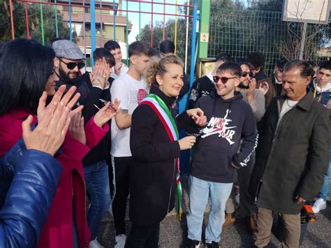 Il Sindaco di Cerveteri consegna le chiavi di Parco Fürstenfeldbruck