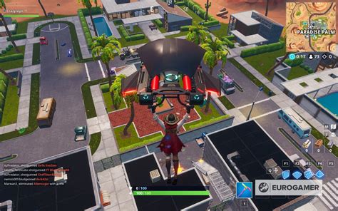 Fortnite Paradise Palms Treasure Map Signpost Location Explained
