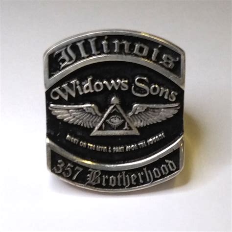 Widows Sons Masonic Riding Association 357 Brotherhood Outlaw Biker