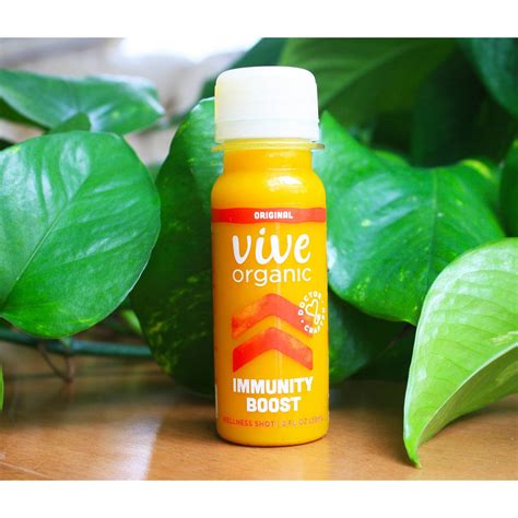 Vive Organic Immunity Boost Original Ginger Turmeric Wellness Shot