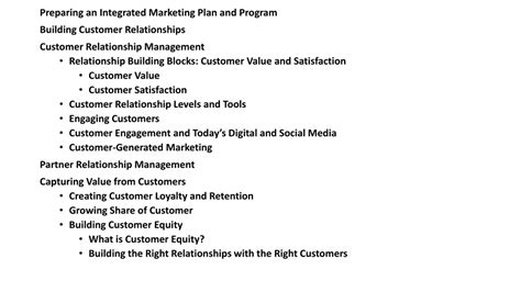 Ppt Chapter 01 Marketing Creating Customer Value And Engagement