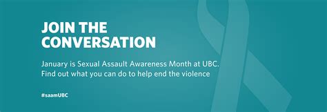 Sexual Assault Awareness Month At Ubc Ubc Centre For Teaching Learning And Technology