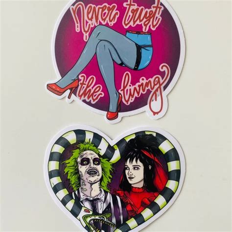 Beetlejuice Sticker Pack Etsy