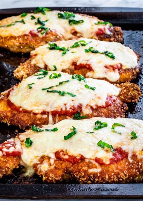 Easy Baked Chicken Parmesan Recipe : Easy Baked Chicken Parmesan My Sequined Life - If you've ...