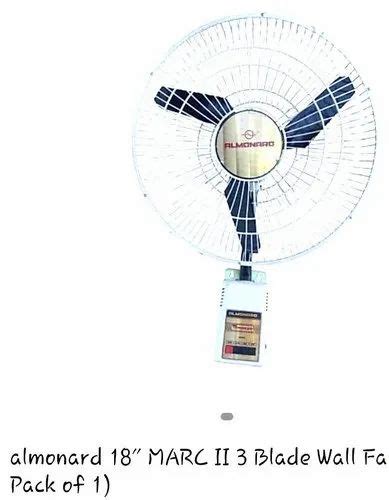 Almonard Ivory Black Industrial Wall Mount Fans Model Name Number