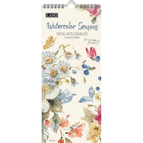 Watercolor Seasons Organizer - Calendars.com