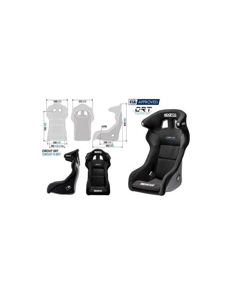 Asiento Sparco Circuit Qrt Ii Fia