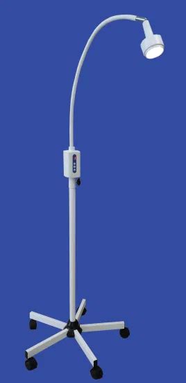 LED Examination Light Ks Q6d In White Mobile Stand With Detachable