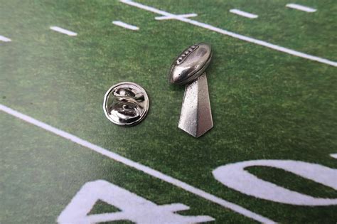 Football Trophy Lapel Pin Lapelpinplanet