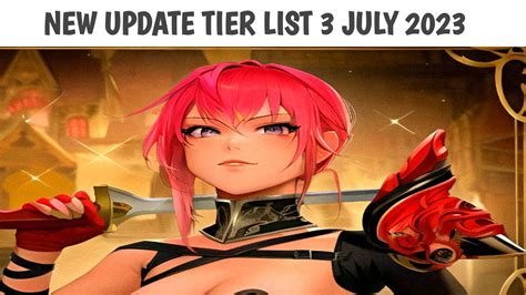 NEW UPDATE TIER LIST PVE PERSONA 3 JULI 2023 Rise Of Eros YouTube