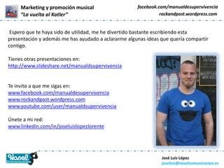 Marketing Y Promocion Musical Seg N Philip Kotler Ppt