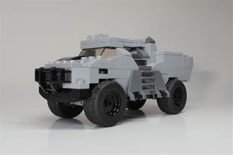 Lego Moc Grey Combat Truck V3 By Mcgwerks Rebrickable Build With Lego