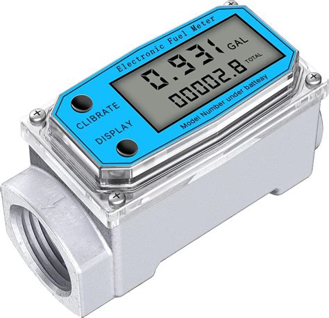 PYNQ Digital Turbine Water Flow Meter Digital LCD Display With NPT